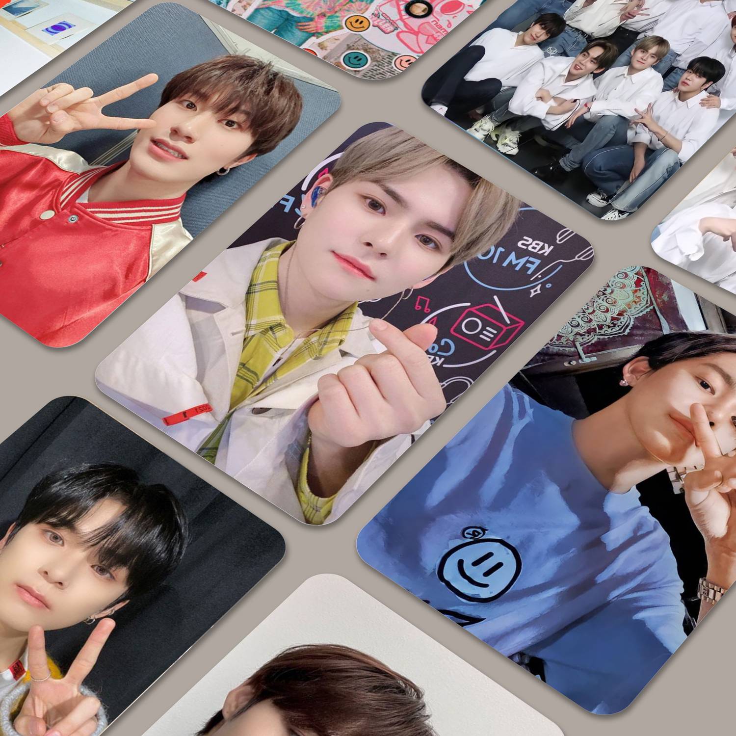Treasure Selfie Kpop Photo cards ( Set of 12 + 4 Freebies