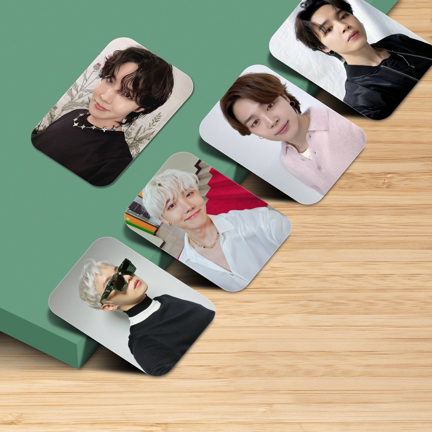 BTS Selca Small Photo Cards ( Set of 23 + 2 Freebie ) Fine Art