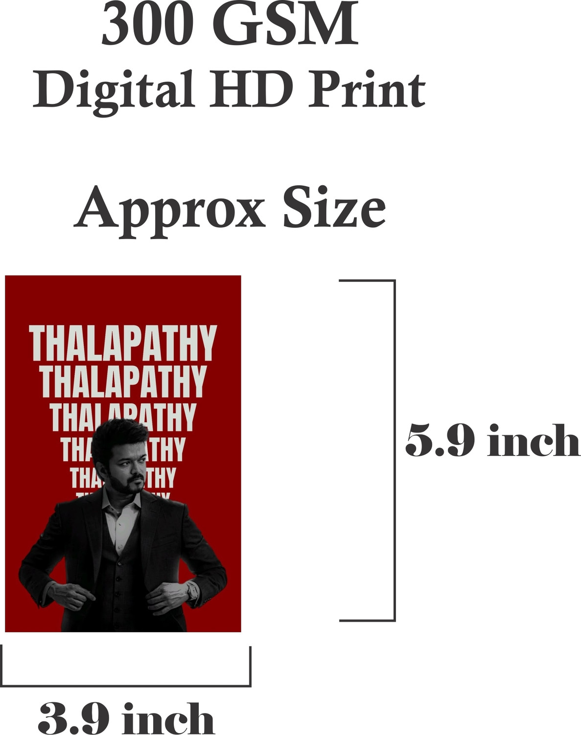Image of Pack of 27 Thalapathy Vijay HD Wall Collage Kit | Fan-Made Poster Set for Bedroom, Office & Dorm Room Decor | Premium Photographic Paper Prints | 6x4 inch | Perfect Birthday Gift for Vijay Fans Paper Print