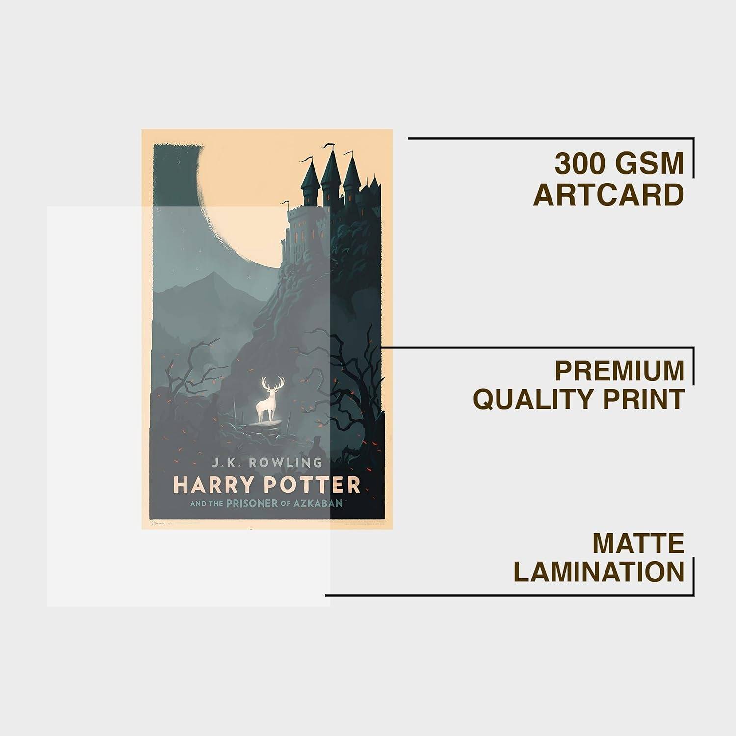 Pack Of 6 Harry Potter Wall Posters 8X12 Inch (A4 Size) Premium