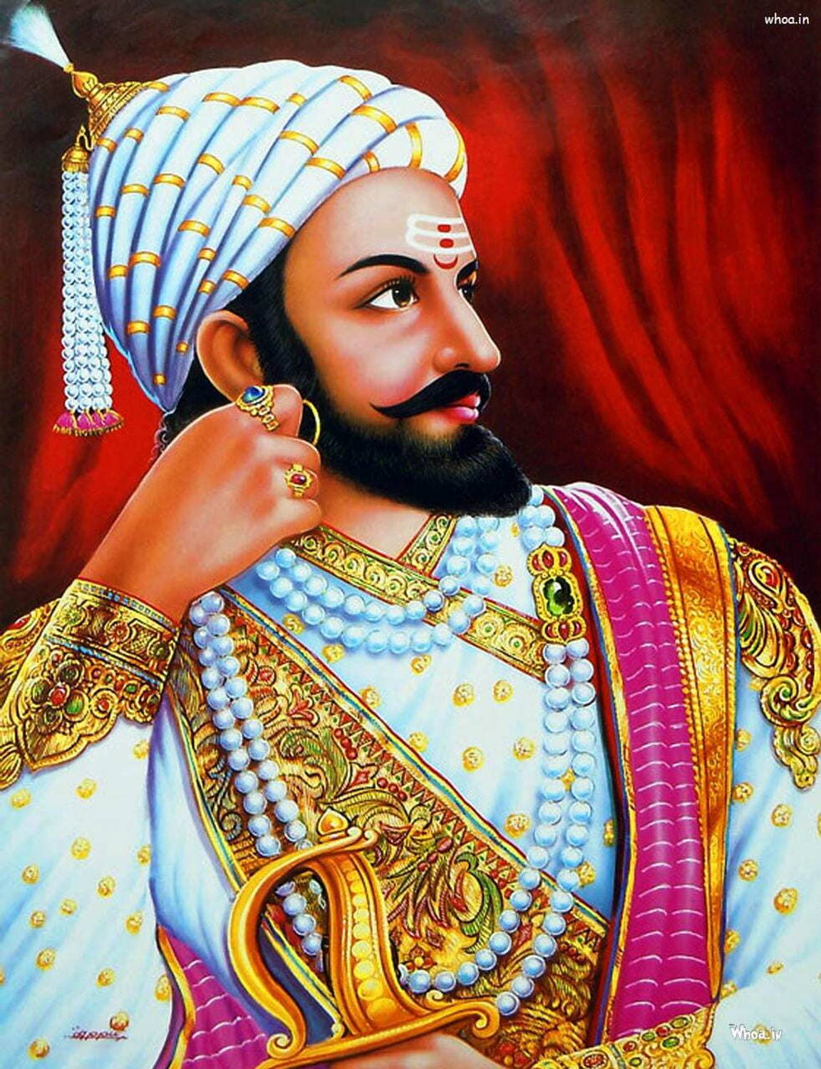 Chatrapati Shivaji Maharaj Poster Photographic Paper