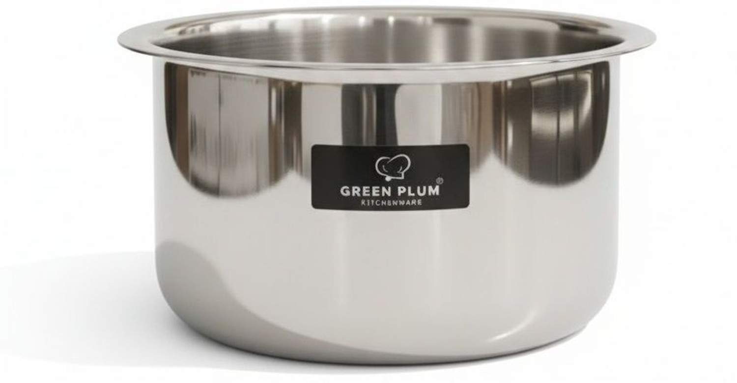 Image of GREEN PLUM GreenPlum Triply Tope /Bhagona /Patila 7 L capacity 28 cm diameter