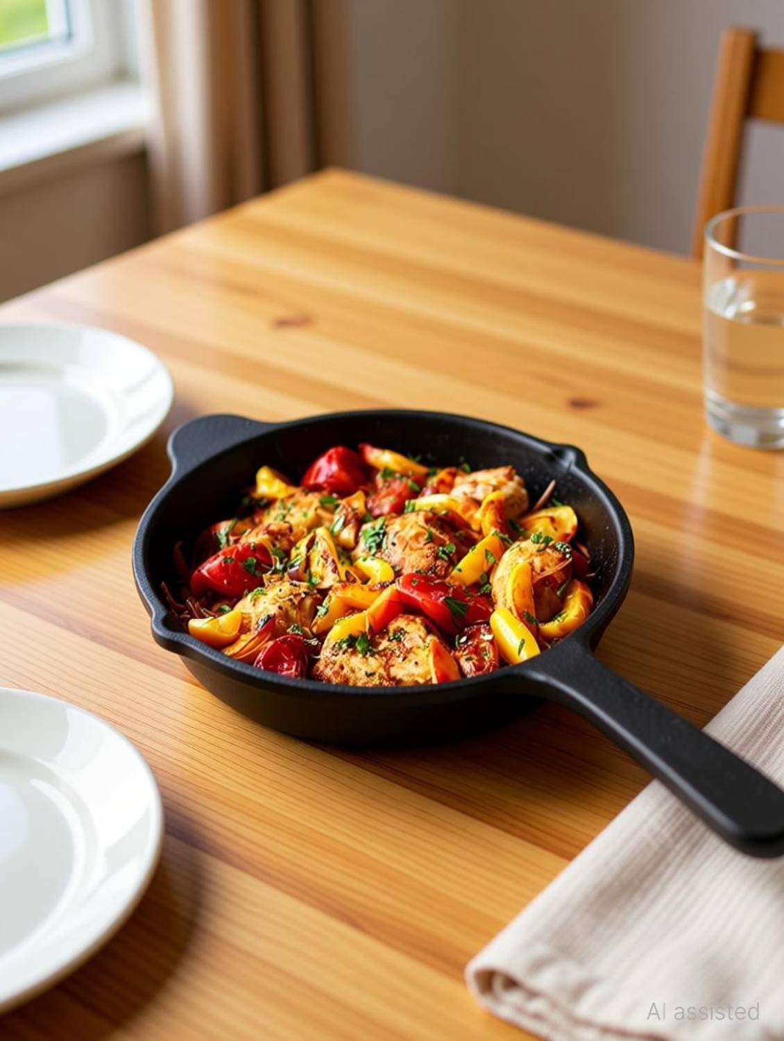 The Indus Valley Preseasoned Cast Iron Fry Pan/Skillet With Long Handle - 6 inch Fry Pan 15.2 cm diameter 0.42 L capacity — Fry Pans & Cookware Sets