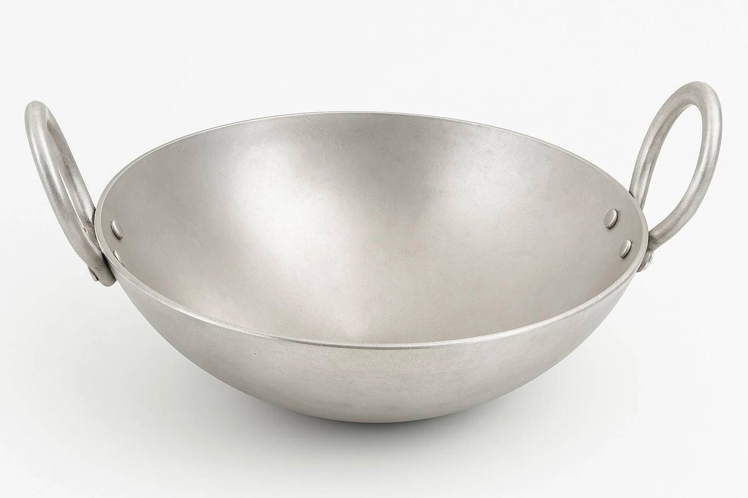 Ameraempire Aluminium Heavy Round Bottom Kadhai Kadhai 10 cm diameter 1 L capacity
