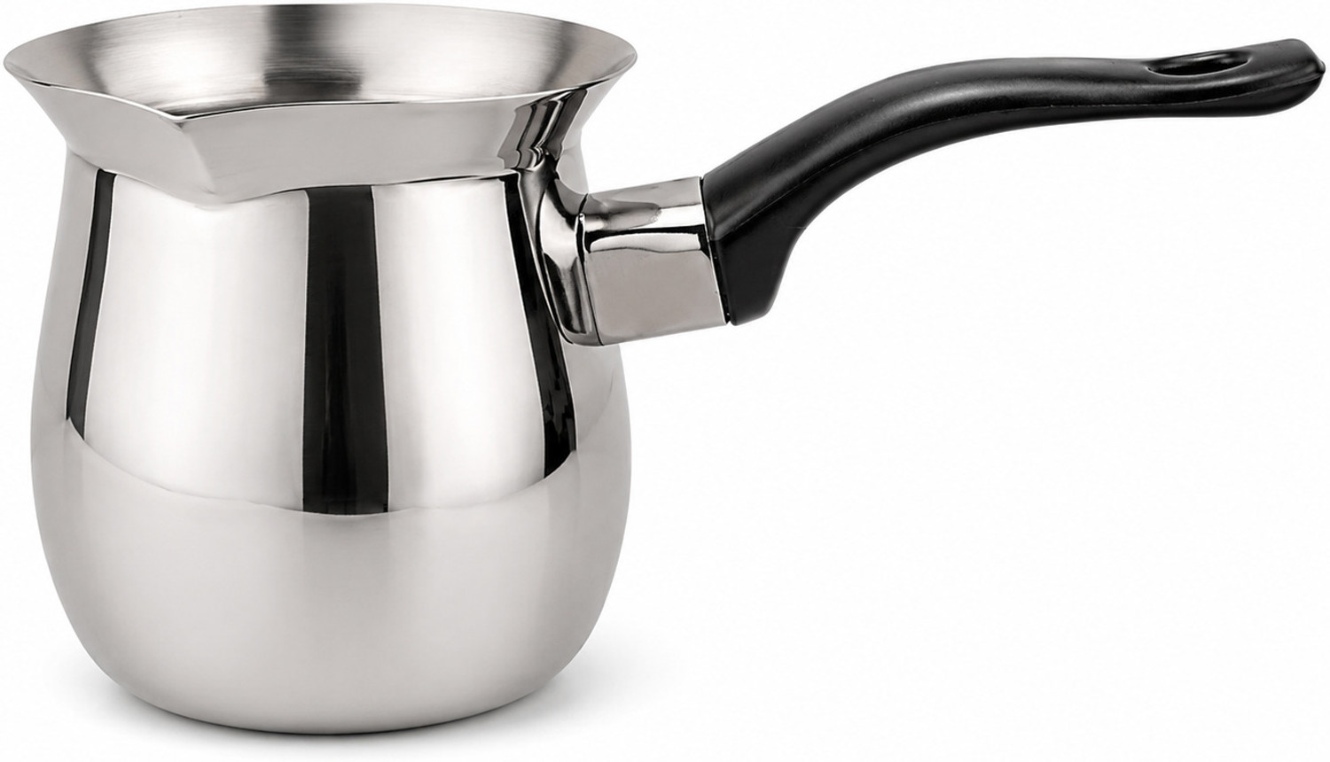 Image of Dynore Stainless Steel Milk /Coffee /Tea Warmer With Bakelite Handle 720 ml Pot 11.5 cm diameter 0.72 L capacity