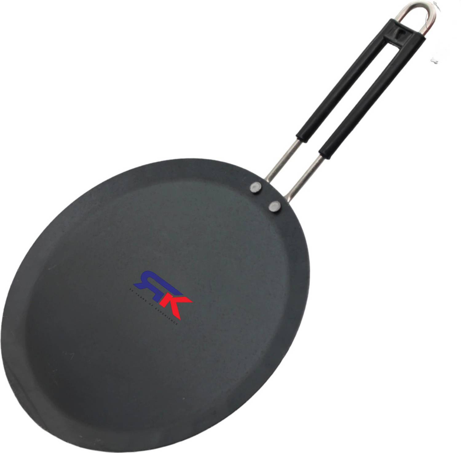 Rk Pure Iron Dosa Tawa | Pre-Seasoned Iron Cookware | Traditional Roti Chapati Pan Tawa 30 cm diameter — Tawa & Griddles