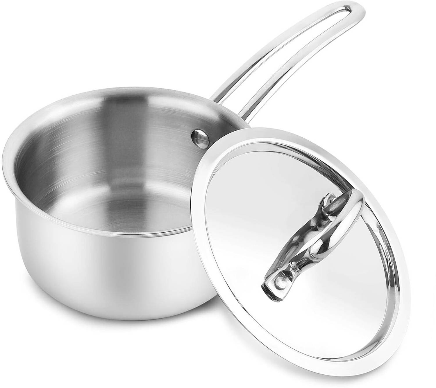 Bola Try ply Sauce pan 18cm diameter 1.5 L Capacity induction bot