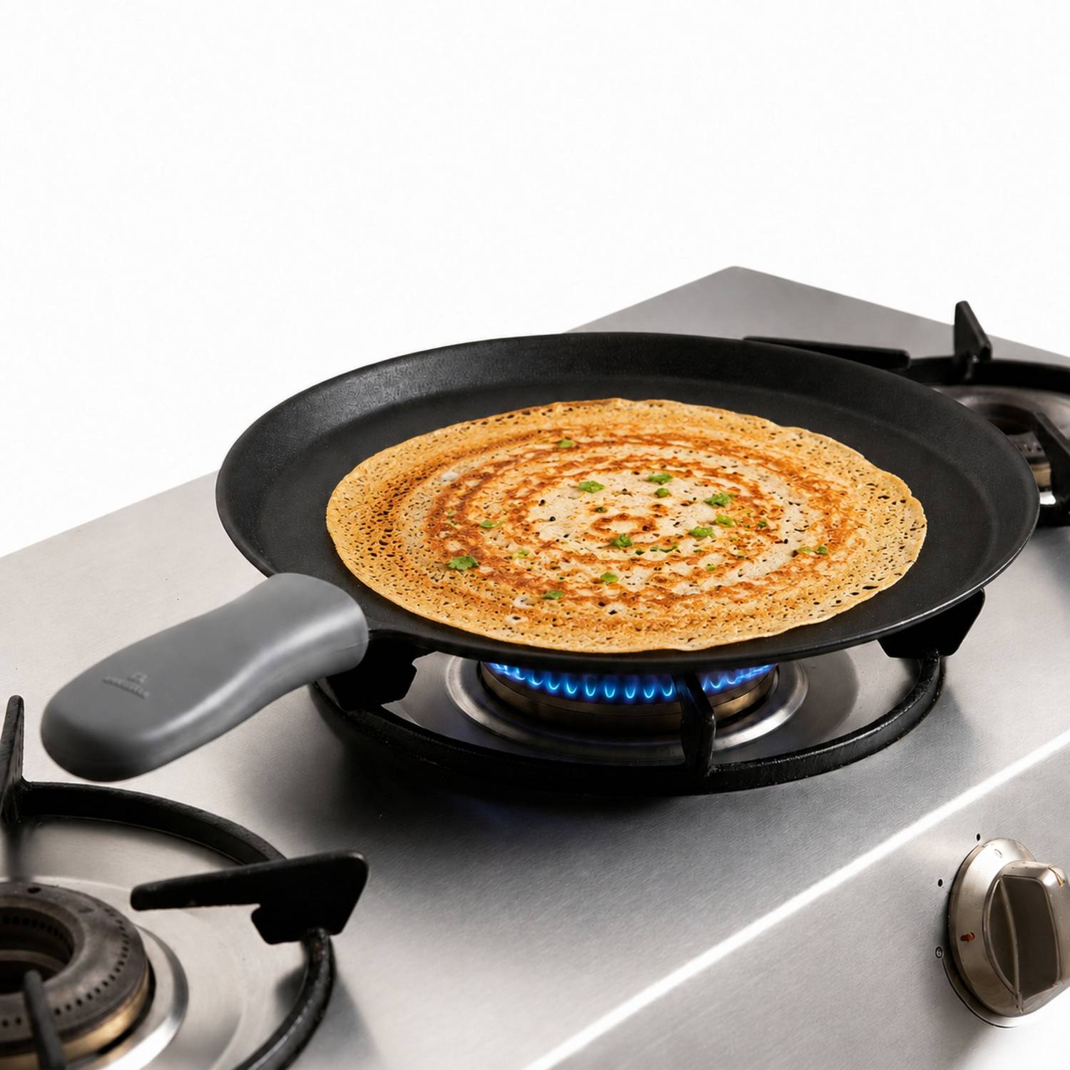 Trilonium Unicorn Triple seasoned Cast Iron Dosa Tawa 11.4 inches | Tawa 29 cm diameter — Tawa & Griddles