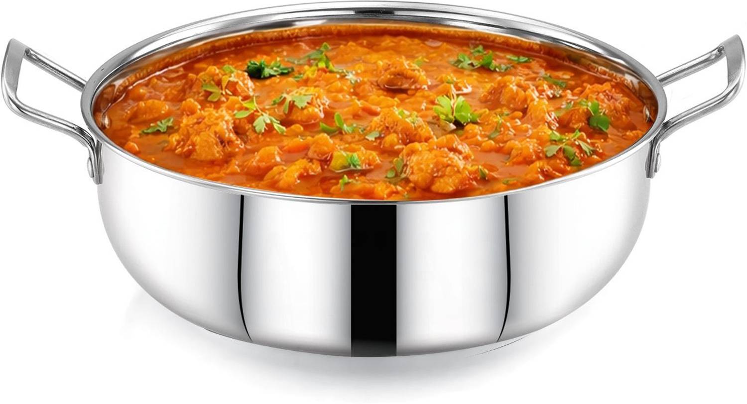 AVIAS Essentials kadai Kadhai 24 cm diameter 2 L capacity