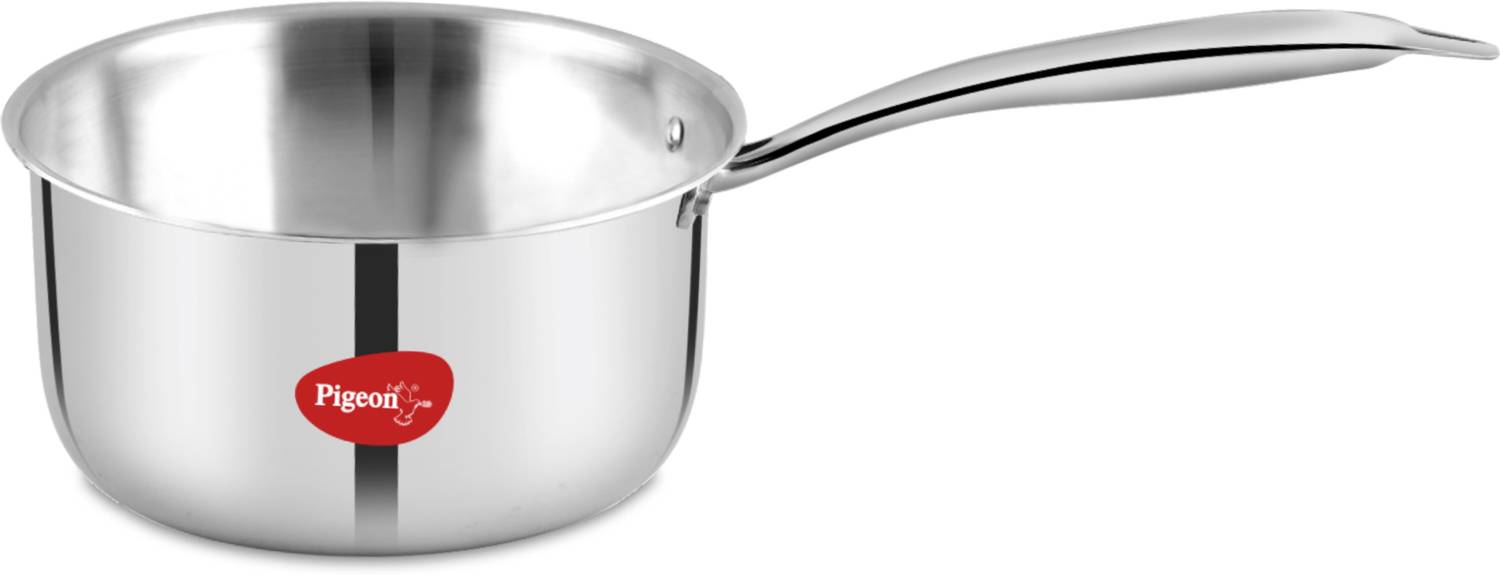 Pigeon Elite Sauce Pan 14 cm diameter 1.2 L capacity (Triply, Non