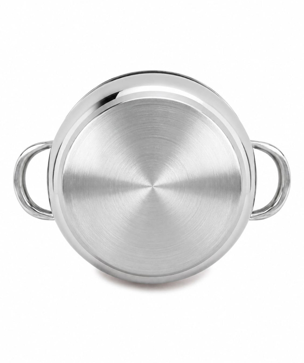 Image of Red Robin Durable Triply Construction Casserole 2Lfor Gas Induction Electric & Ceramic Hob Pot 18 cm diameter 2 L capacity with Lid