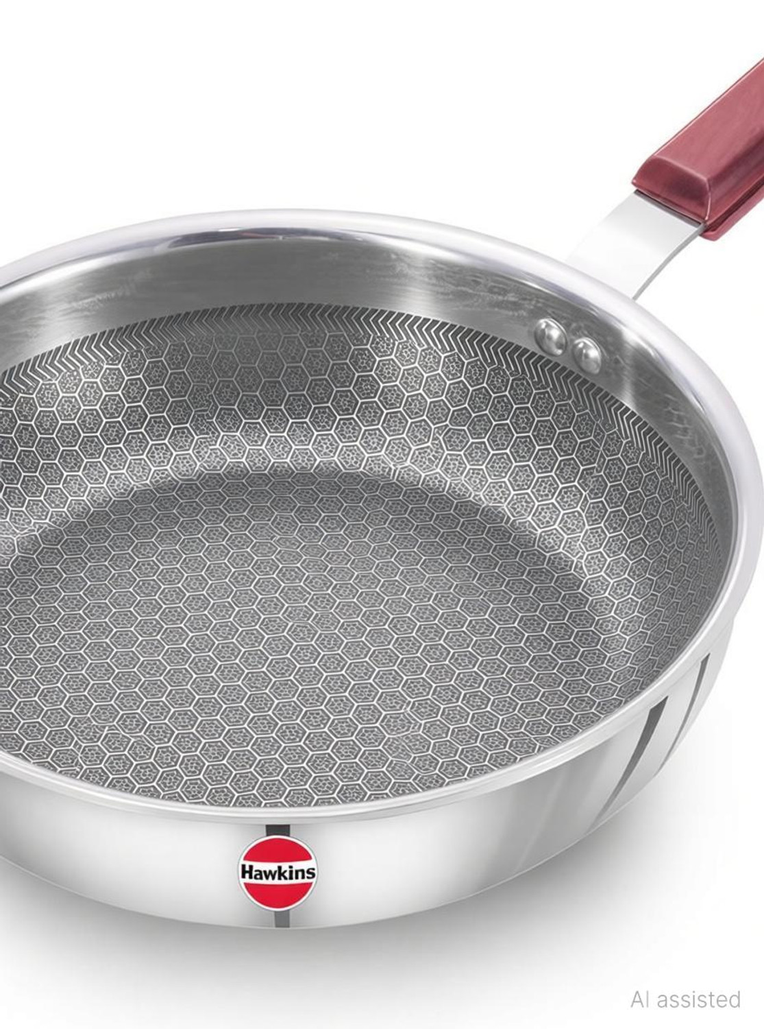 Image of Hawkins Shielded Nonstick Frying Pan (NSF22) Fry Pan 22 cm diameter 1 L capacity