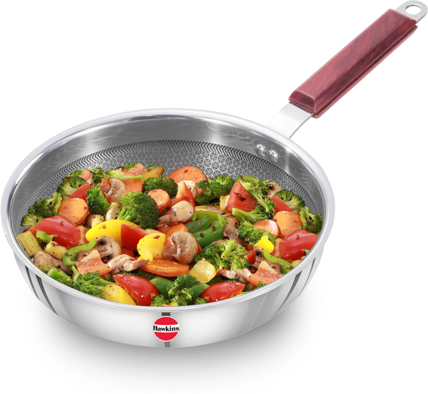 Image of Hawkins Shielded Nonstick Frying Pan (NSF22) Fry Pan 22 cm diameter 1 L capacity