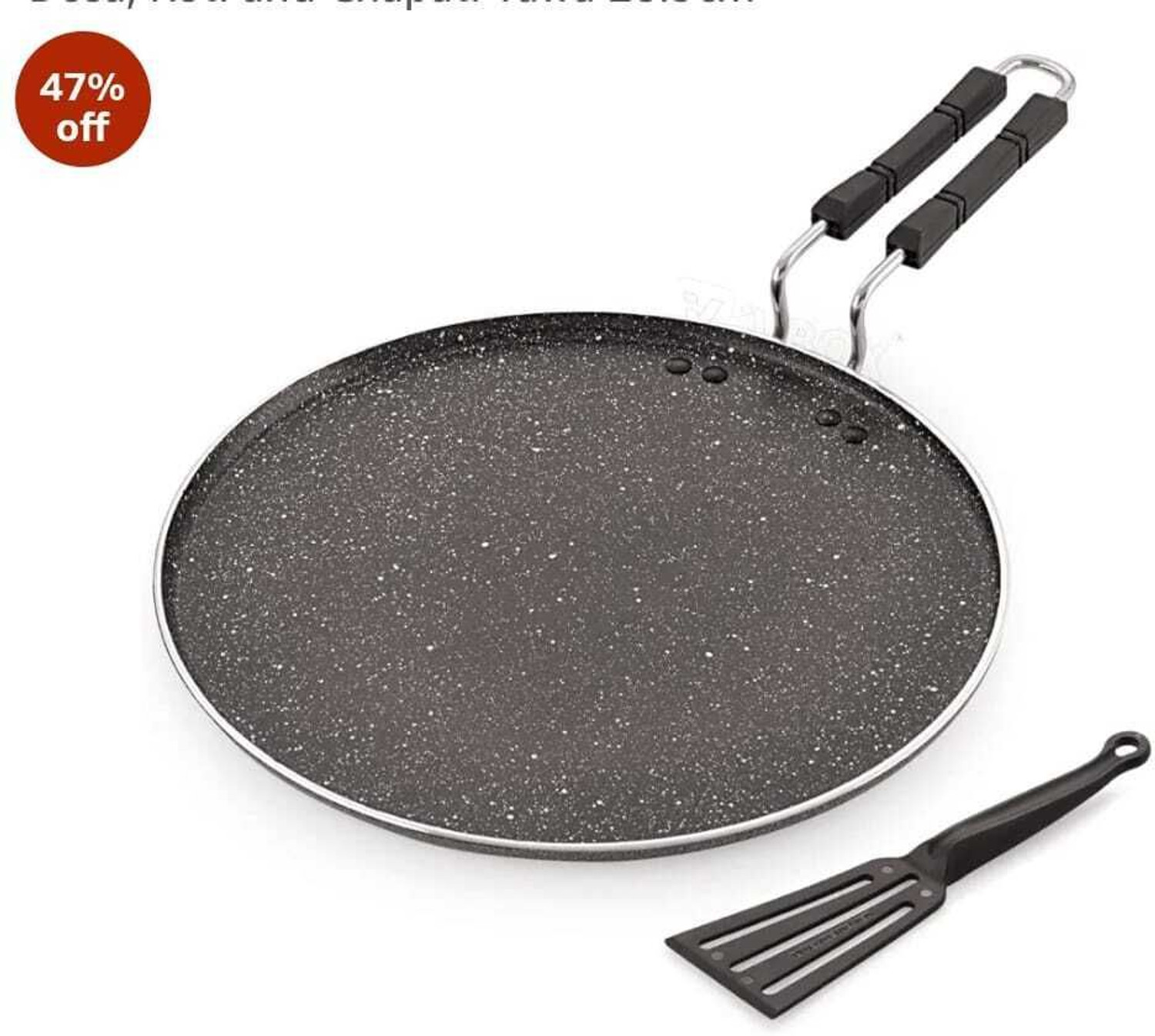 Image of BLAL 30cm Smart Tawa Multi-Purpose Roti and Chapati Tawa Dosa Tawa Tawa 30 cm diameter with Lid