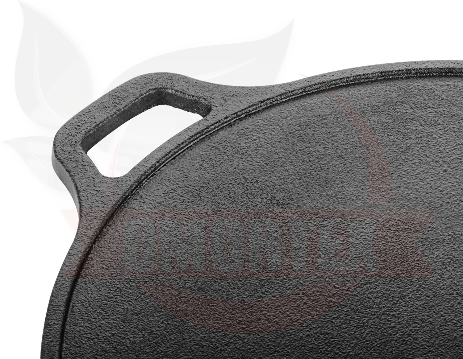 Image of OMORTEX Dosa Tawa 12 Inch Pre-Seasoned Cast Iron Skillet100% Toxin-free Tawa 30 cm diameter
