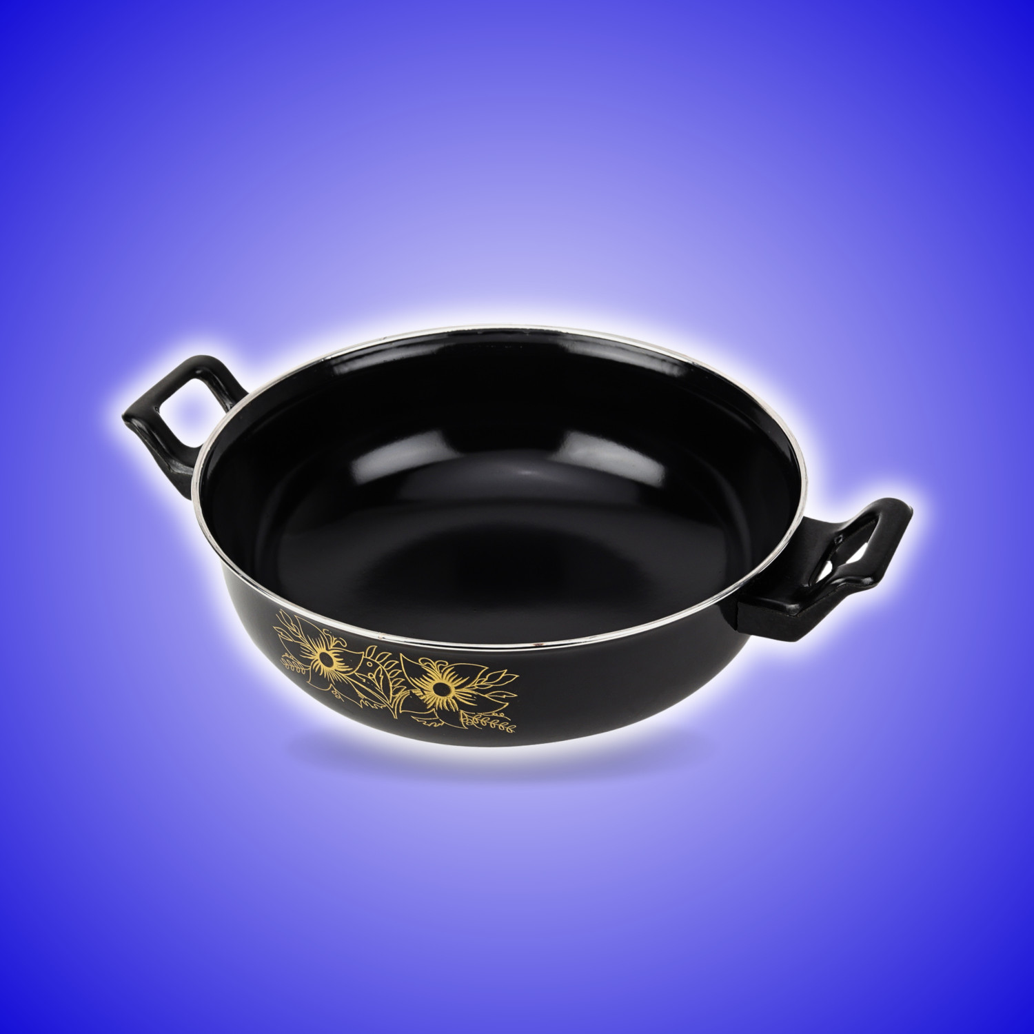 Image of My Store Non Stick Kadhai [3.5 L] -6- Induction Bottom Non Stick Kadhai 27 cm diameter 3.5 L capacity