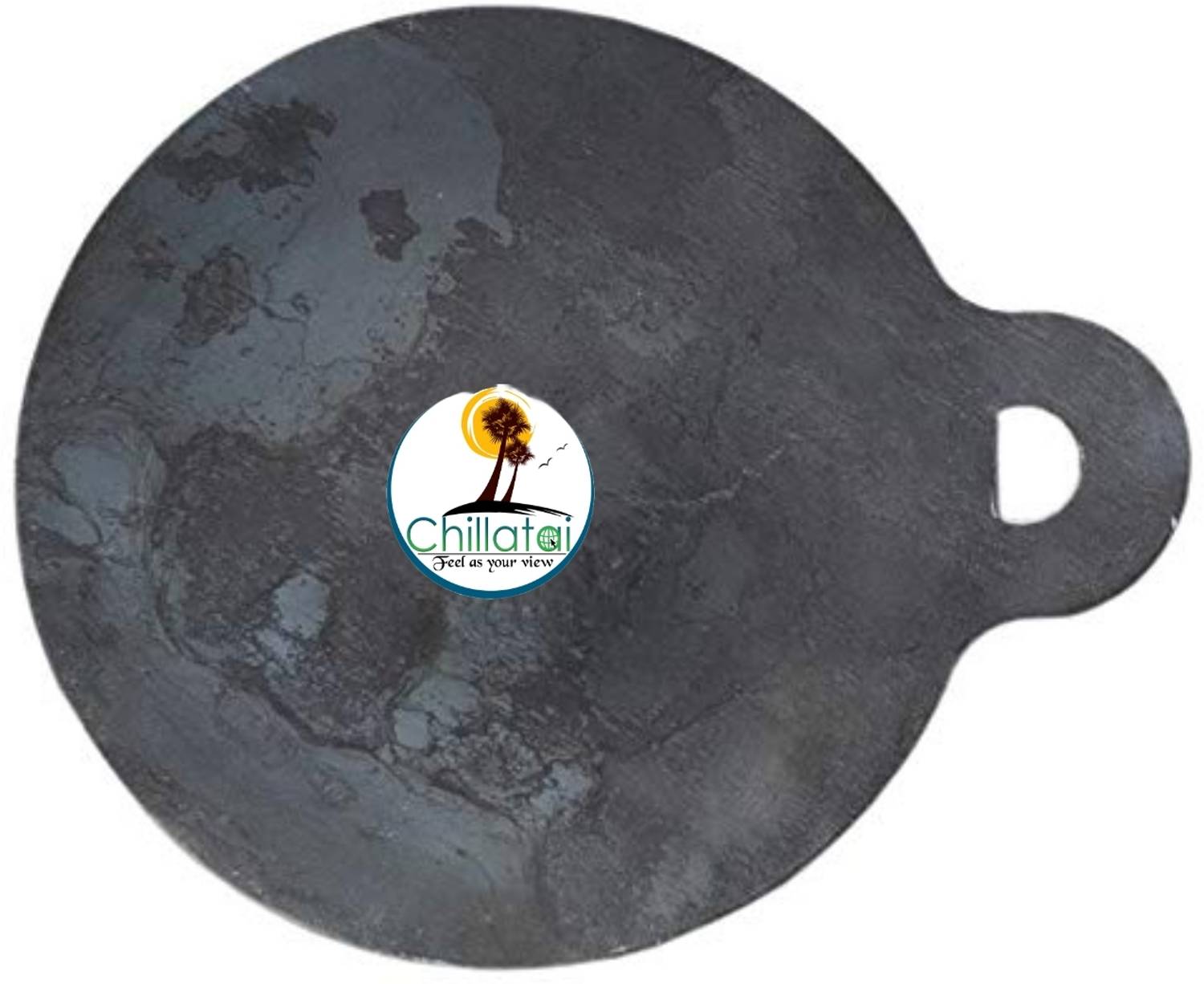 CHILLATAI Traditional Tawa for Making Roti Tawa 28 cm diameter with Lid Tawa 28 cm diameter with Lid