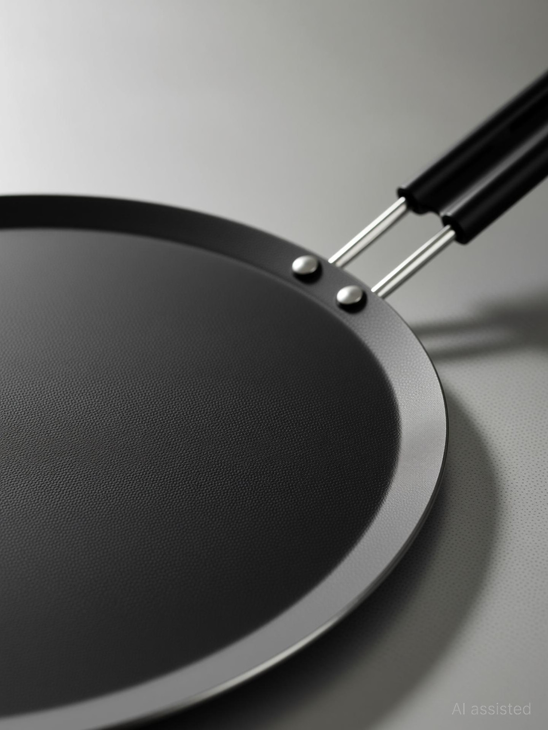 Image of SILVOSWAN Pure Iron Dosa Tawa - Iron Dosa Tawa - 7 Tawa 24 cm diameter