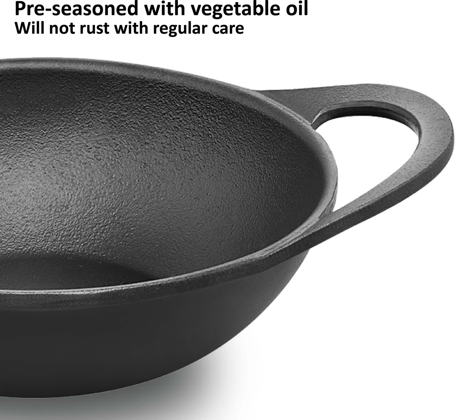 Image of Hawkins Futura Deep Fry Pan with Glass Lid (CIK35G) Kadhai 26 cm diameter with Lid 3.5 L capacity