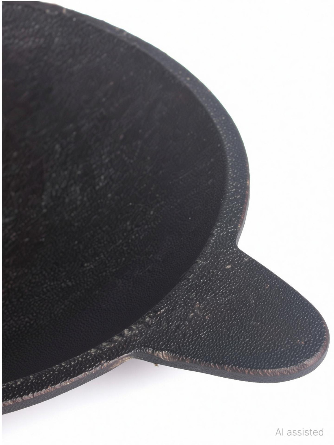 Image of Bharath Agencies Premium Quality Cast Iron Appam Chetty Paniarakkal Pan 21 cm diameter 1 L capacity (Cast Iron, Non-stick)