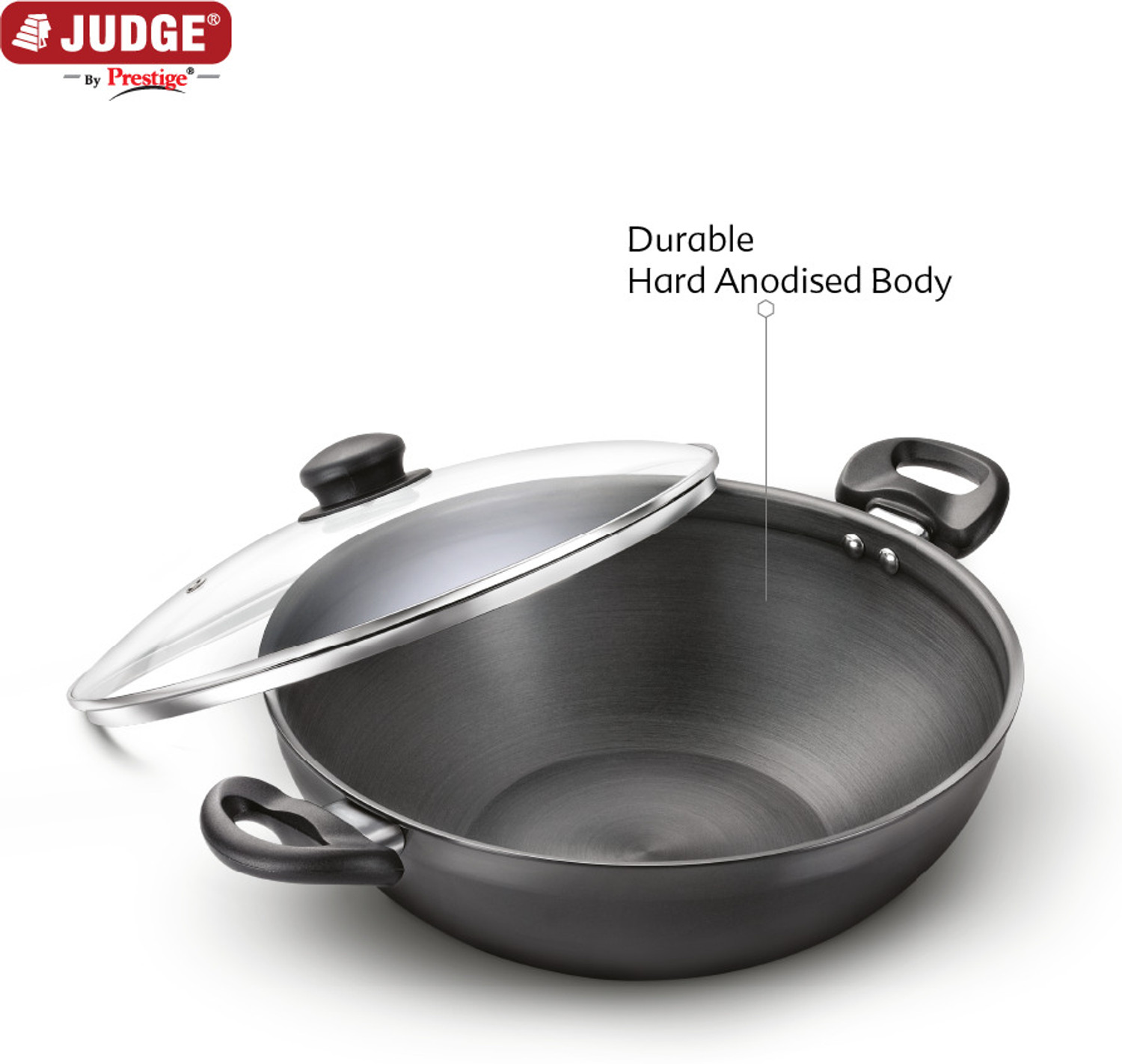 Image of Judge Kadhai 30 cm diameter with Lid 5.6 L capacity