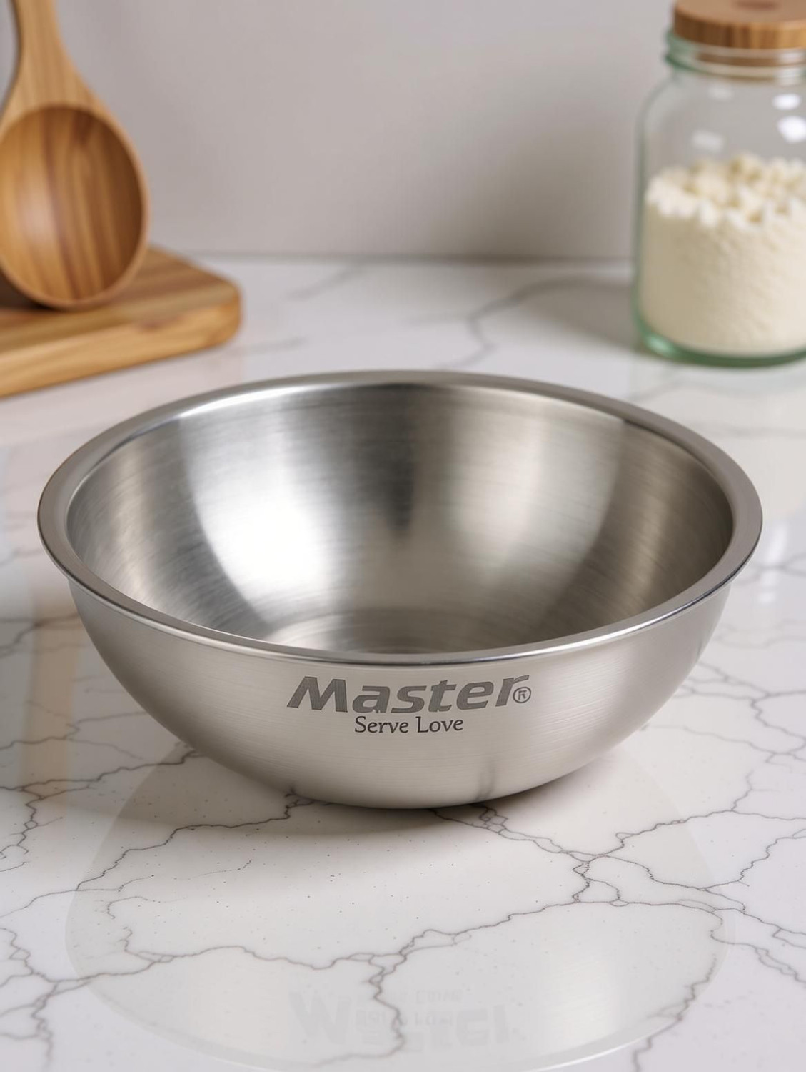 Image of Master Trivana Triply Stainless Steel Tasla 3 L capacity 24 cm diameter