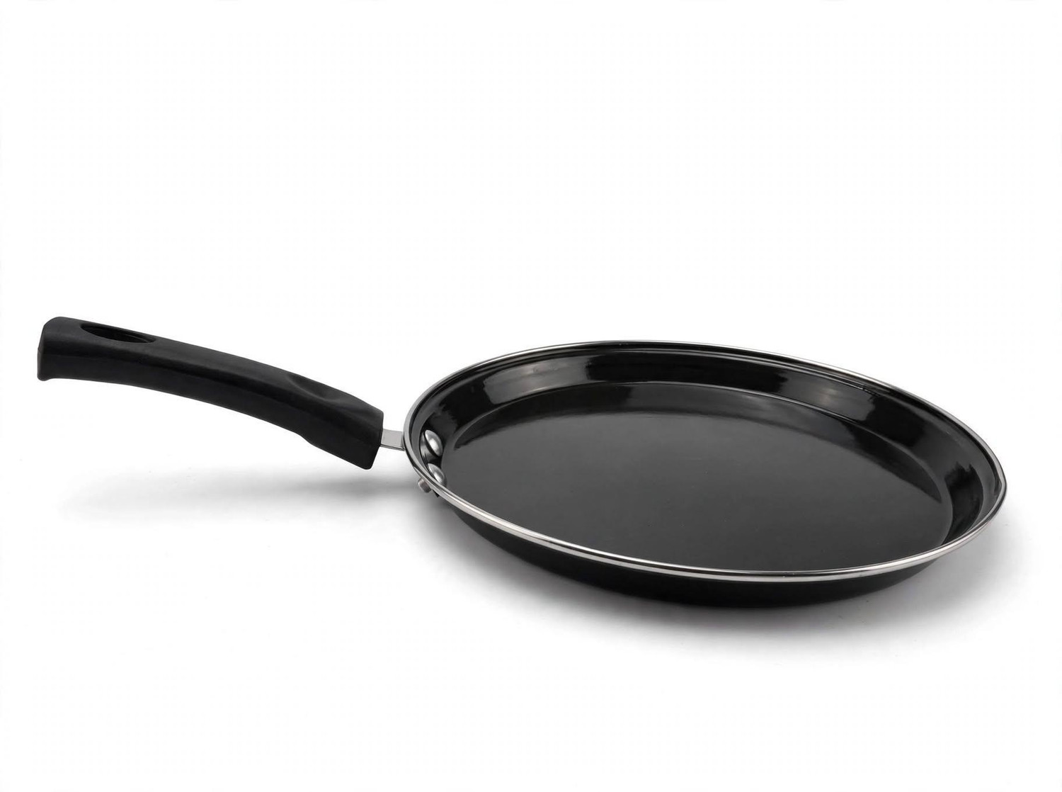 Image of QUICKCART non sitck dosa tawa Fry Pan 26 cm diameter 0.6 L capacity