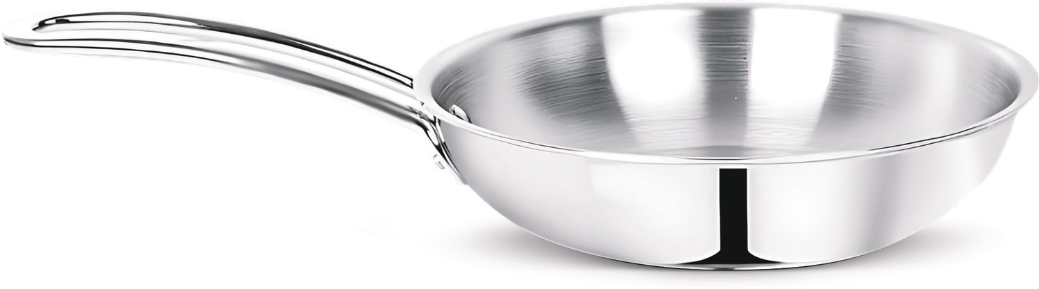 Image of Classic Essentials Triply Fry Pan, 3 Layer Stainless Steel Fry Pan 20 cm diameter 1 L capacity
