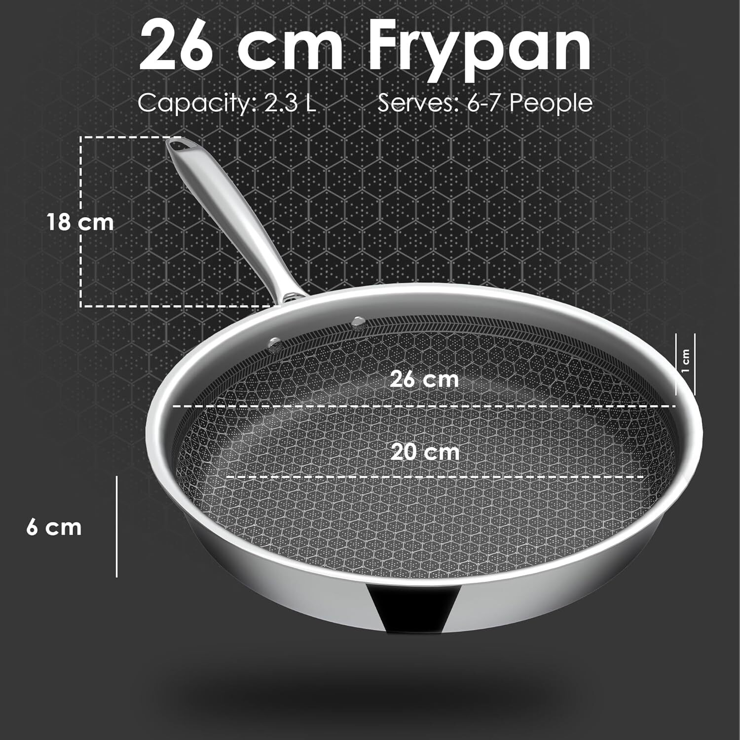 Image of ONTRIP NA Pan 26 cm diameter 0 L capacity