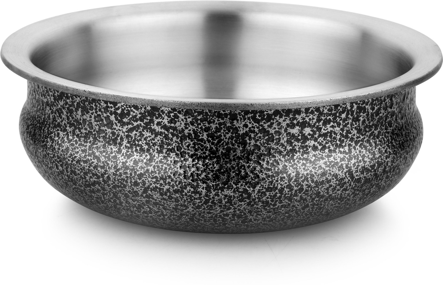 Image of SPC Antique Collection Biryani / Sipri Handi, 1.5Ltr, Black. Handi 1.5 L