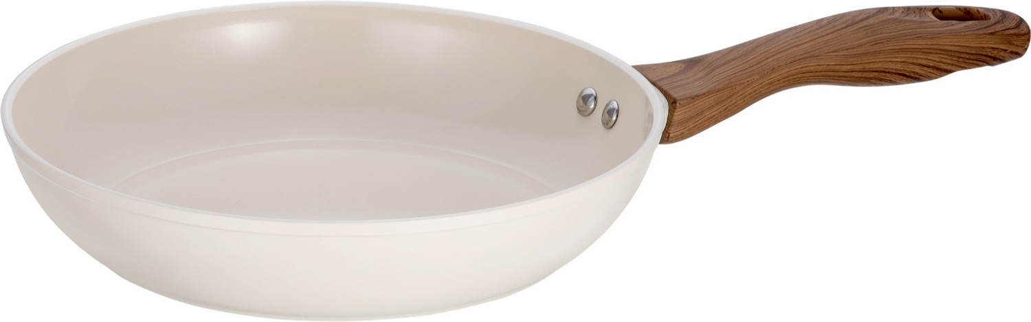 Image of Stellyfire Stellyfire Forged Ceramic 3 pcs Combo Cookware set (White) Induction Bottom Non-Stick Coated Cookware Set