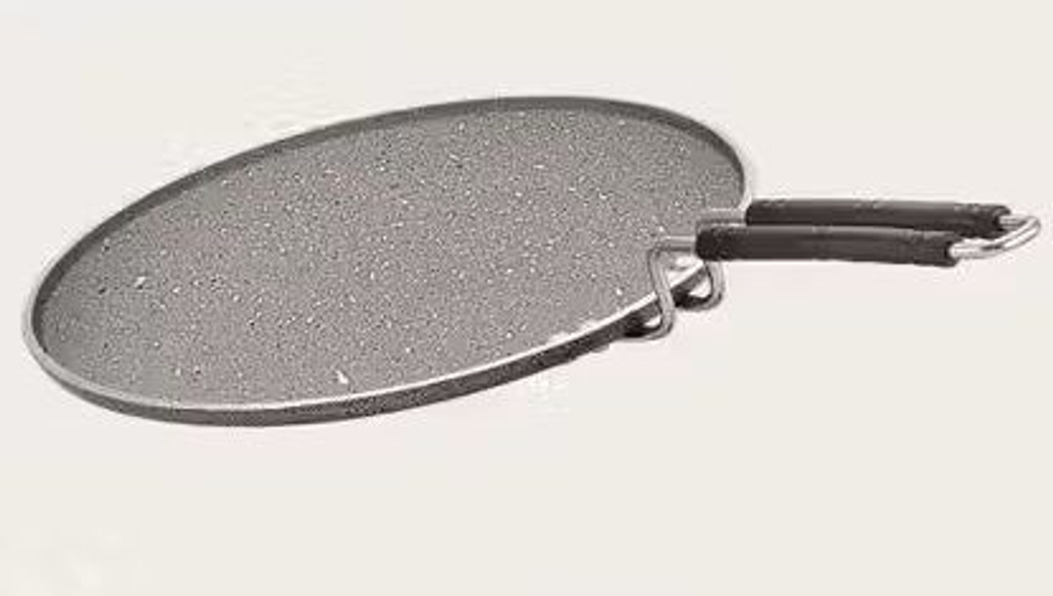 Image of Mainsa Non-Stick Dosa Tawa | Flat Round Dosa Tawa with Dual Handles Tawa 30 cm diameter