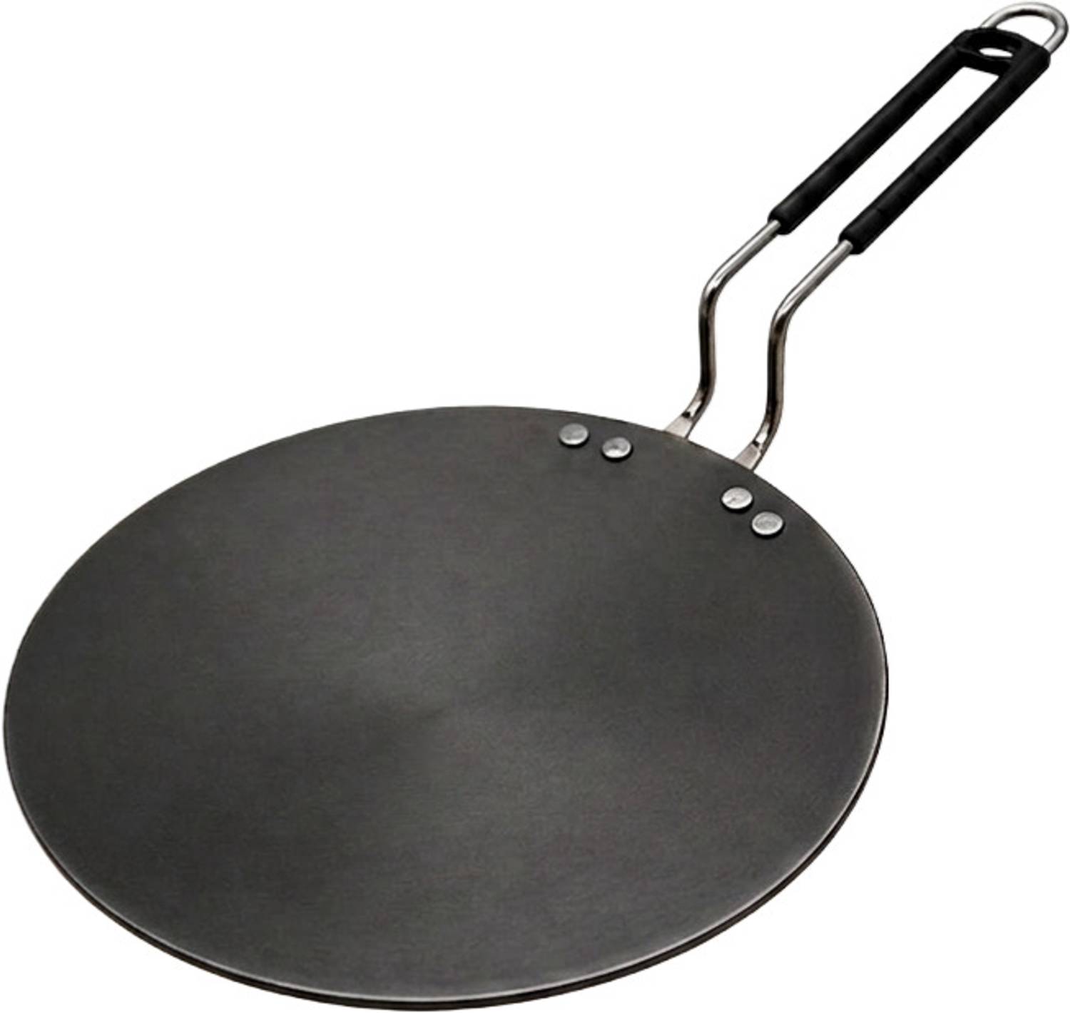 Flipkart SmartBuy Pure Iron Chapati Tawa | 4-Rivet Reinforced Handle | Heavy Duty Tawa 25.5 cm diameter — Tawa & Griddles