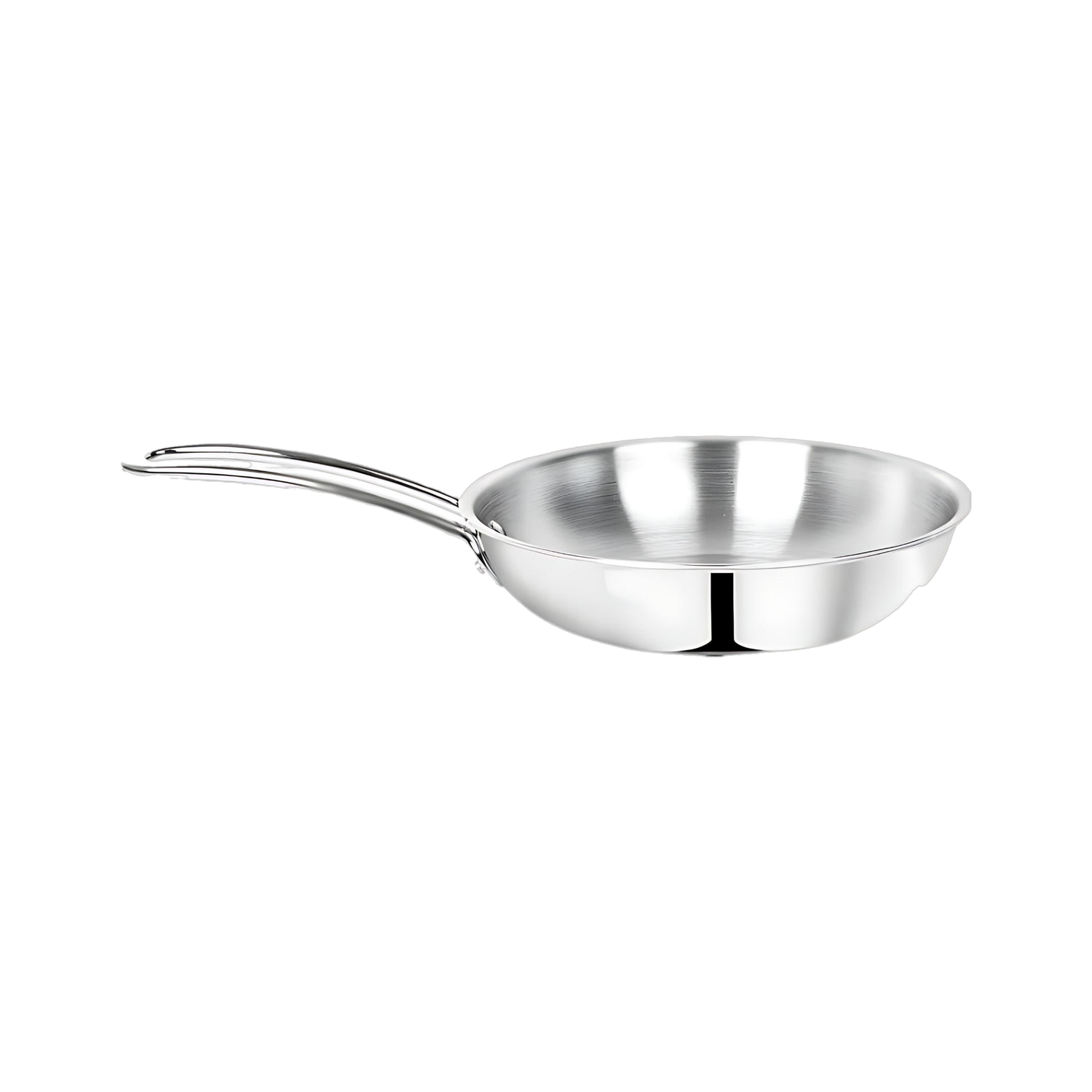 Classic Essentials Triply Fry Pan, 3 Layer Stainless Steel Fry Pan 22 cm diameter 1.2 L capacity — Fry Pans & Cookware Sets