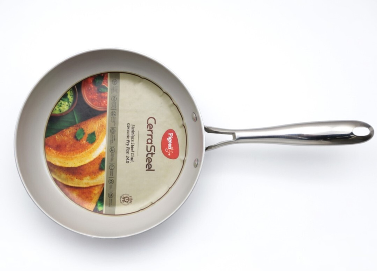 Image of Pigeon Cerasteel Ceramic Fry Pan 23 cm diameter 1.5 L capacity