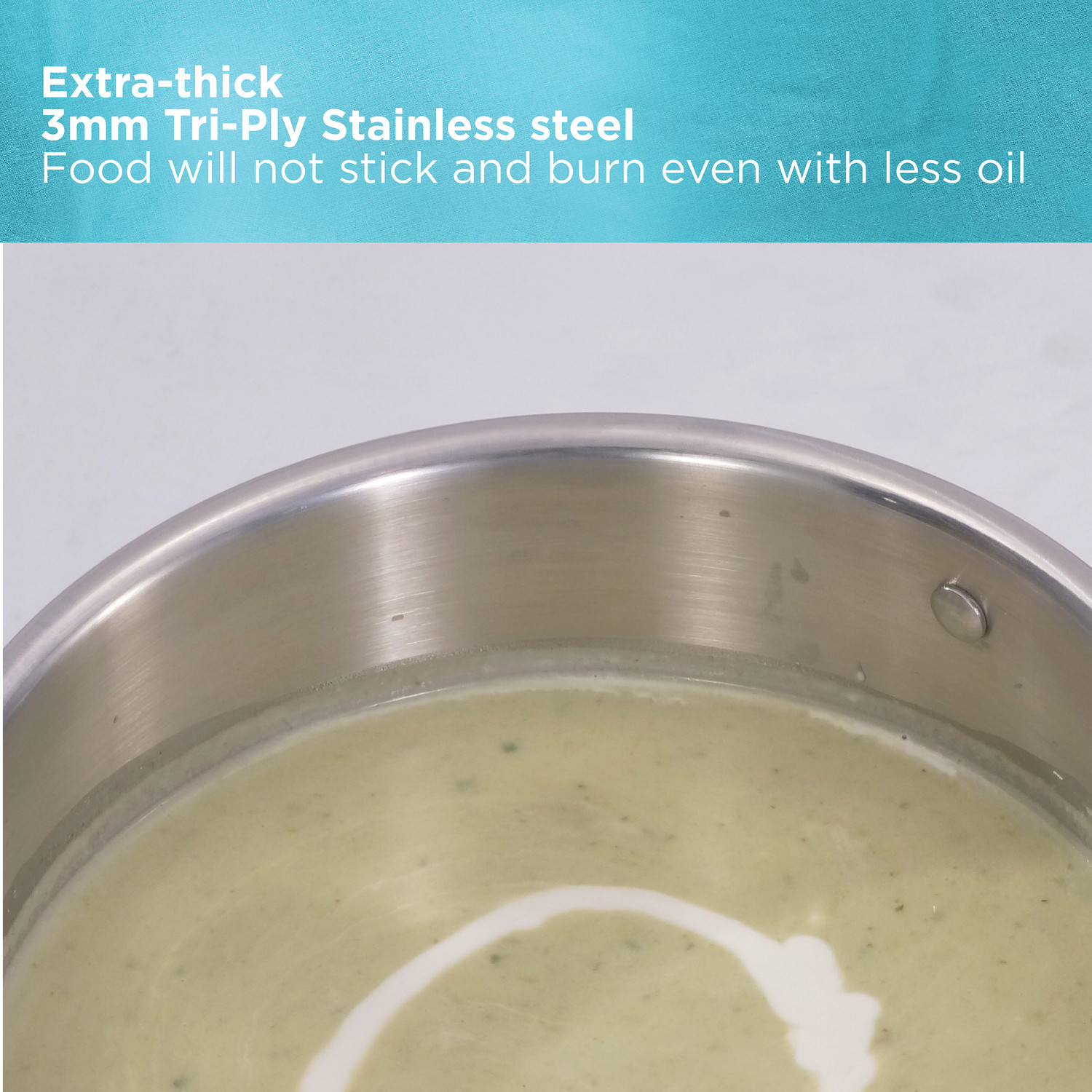 Image of Hawkins Sauce Pan 13 cm diameter with Lid 2.5 L capacity