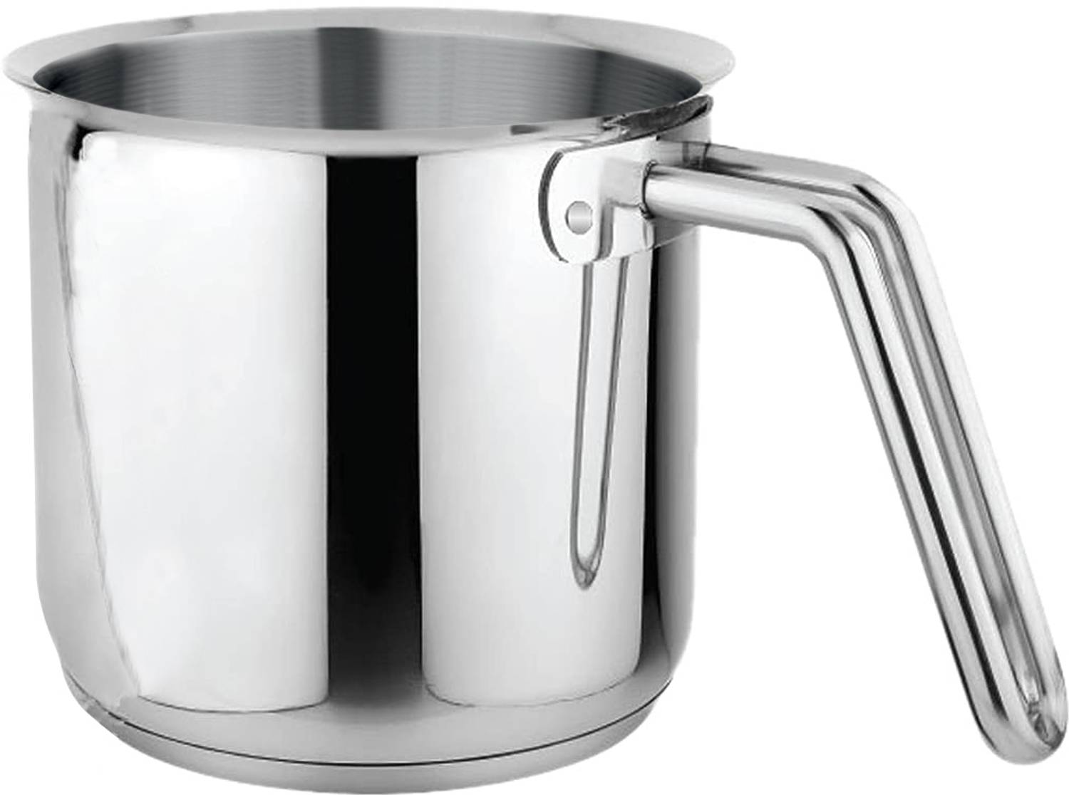 PRABHA Heavy Gauge- Encapsulated Base Stainless Steel Milk Pot Mi