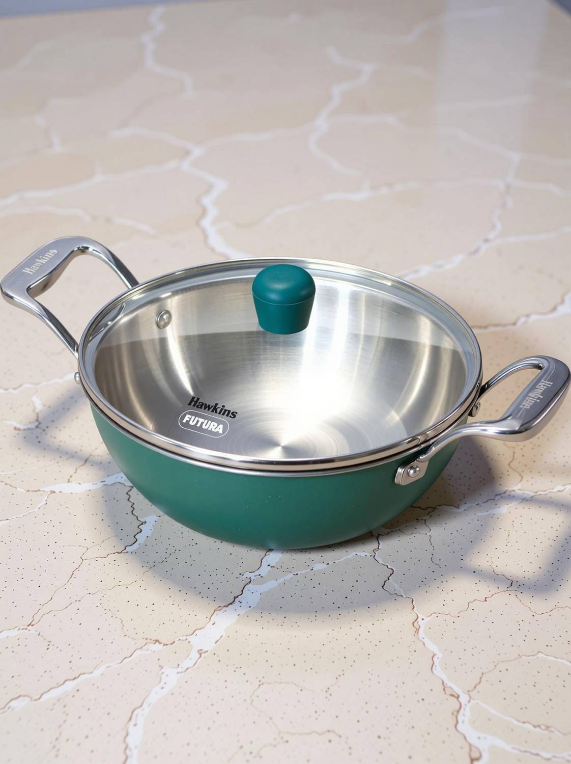 Hawkins Olive Pro Triply Stainless Steel Deep-Fry Pan (POSK25G