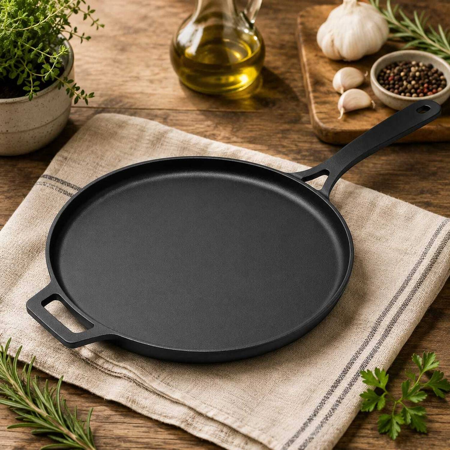 forsel Tawa 30 cm diameter — Tawa & Griddles