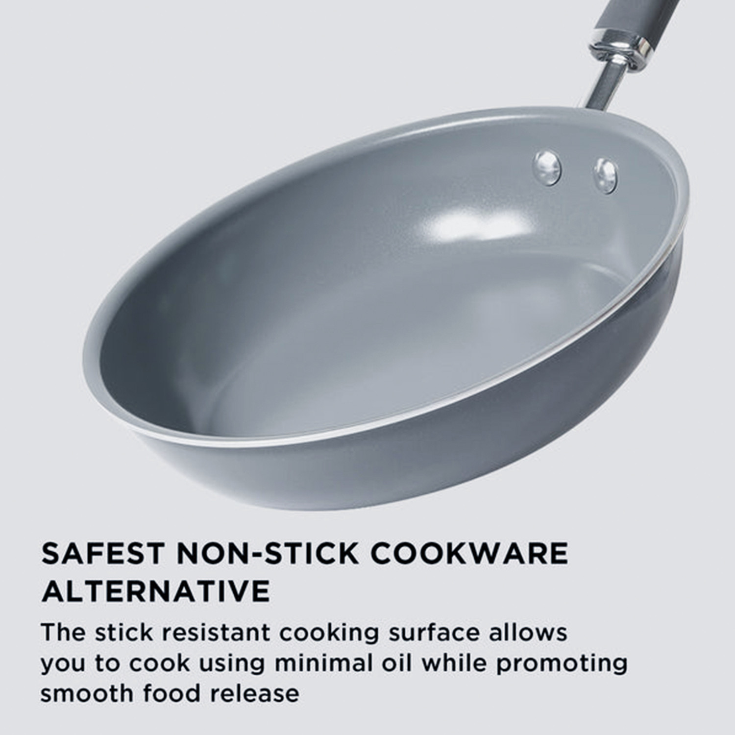 Image of Meyer Anzen Ceramic Coated Cookware Fry Pan 26 cm diameter 2.61 L capacity