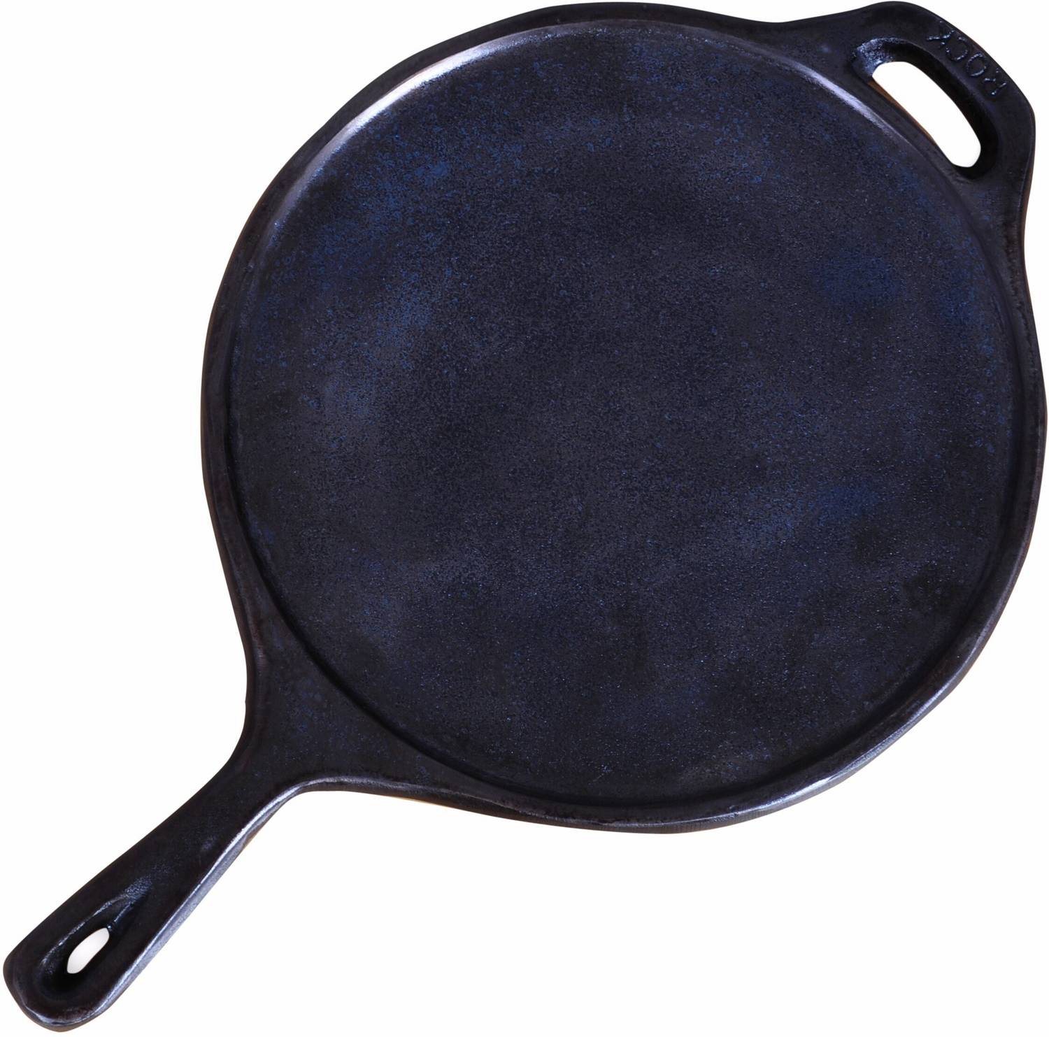 Rock Tawa Rock Tawa Dosa Tawa 10 Inch with Handel Pre-Seasoned Cast Iron Skillet Tawa 25.4 cm diameter — Tawa & Griddles