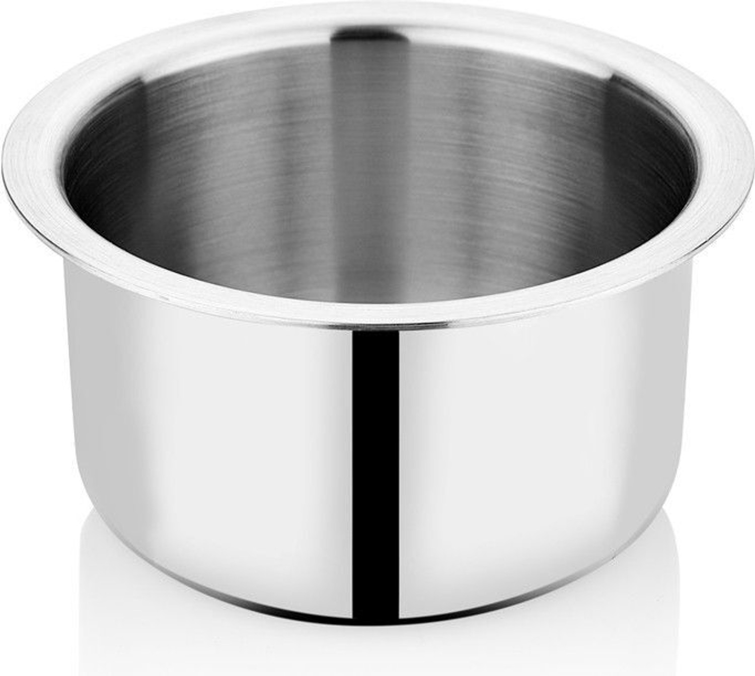 Image of bhalaria Bhalaria Triply Tope Flat Bottom 14 Tope /Bhagona /Patila 3 L capacity 19 cm diameter