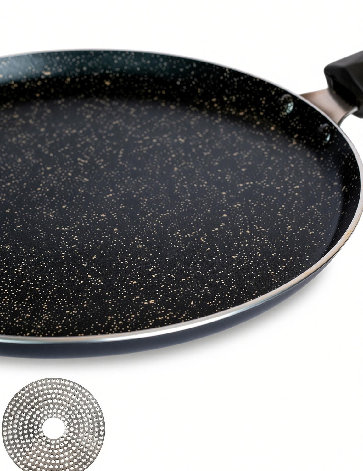 Image of Kreme Induction Base Tawa 25 cm diameter