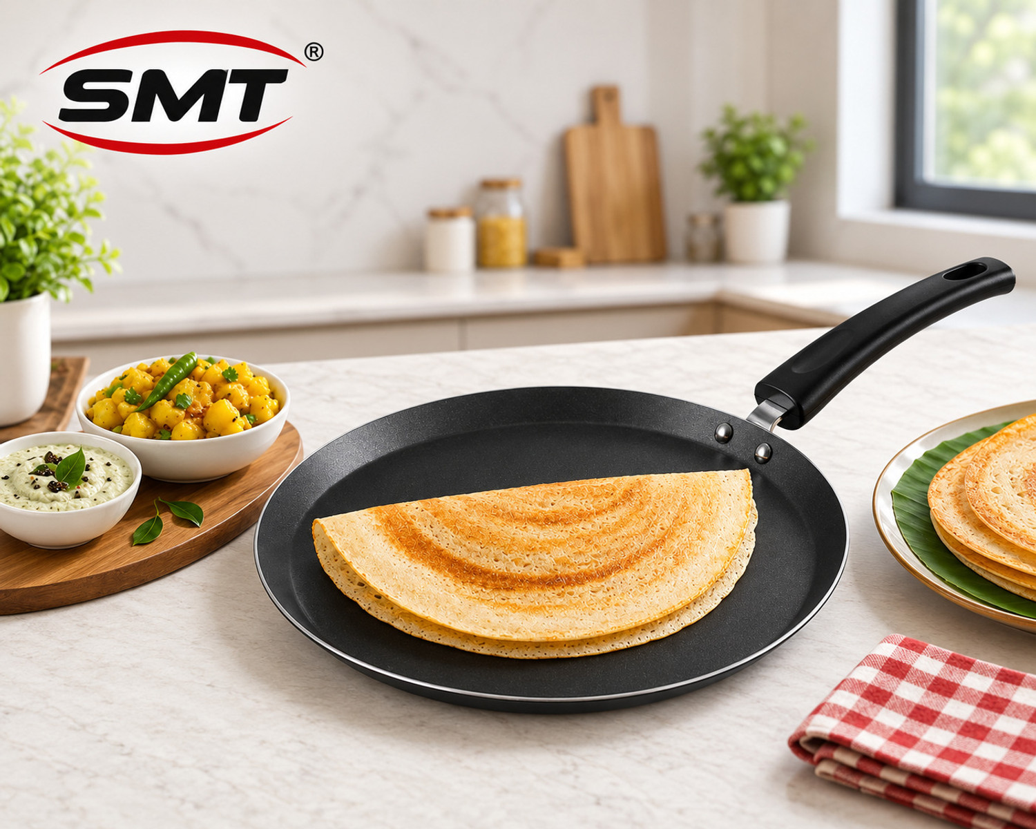 Image of Sahas BLACK 01 Tawa 28 cm diameter
