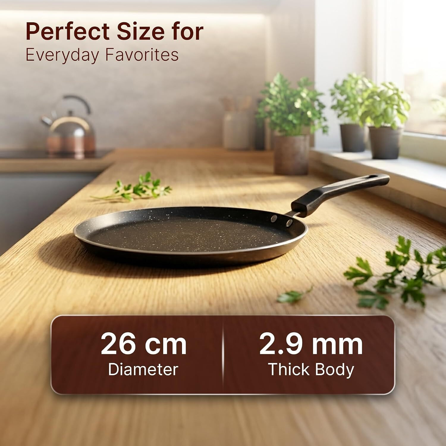 Image of AGARO Tawa 26 cm diameter