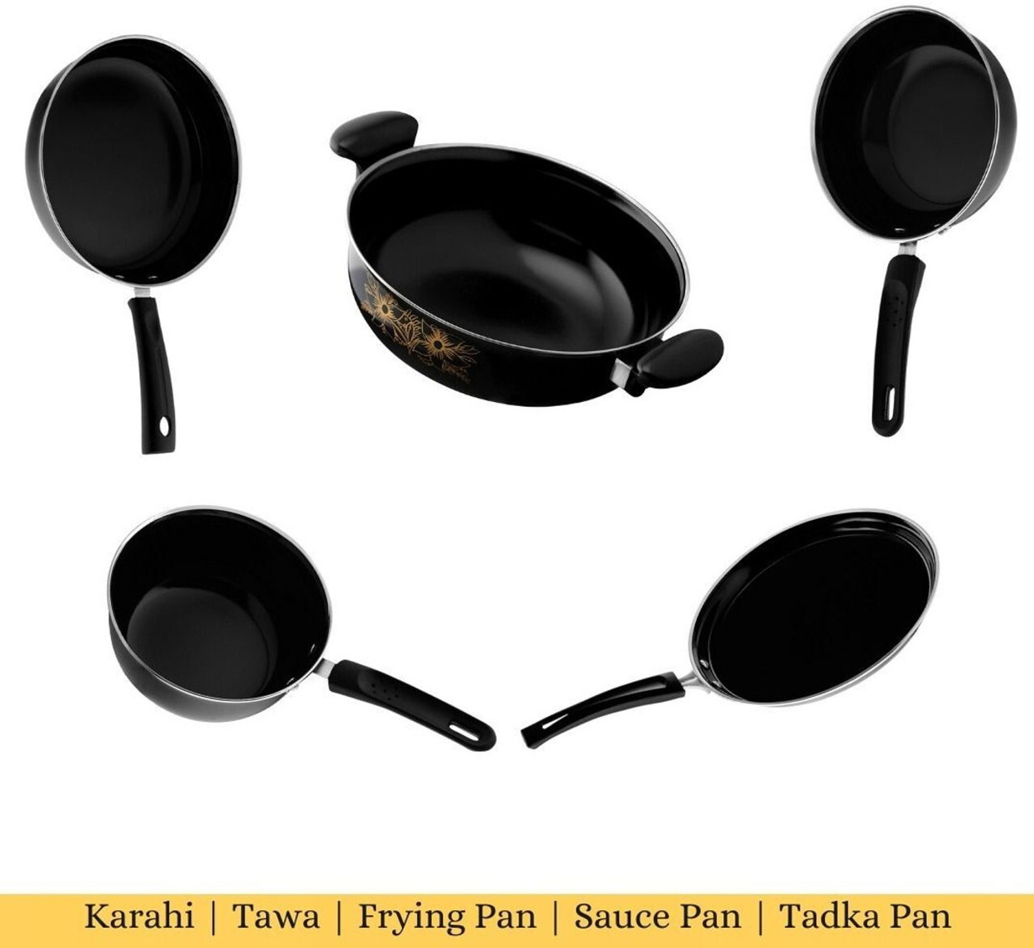 Image of Jainpet Fry Pan 22 cm diameter 5 L capacity