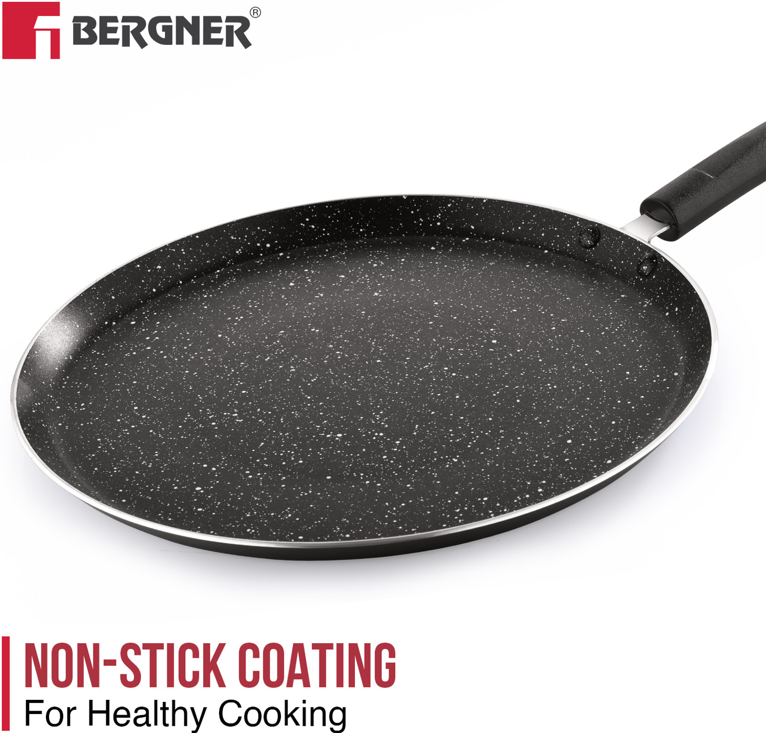 Image of BERGNER Amarone 28cm Non-Stick Dosa Tawa | Tawa 28 cm diameter