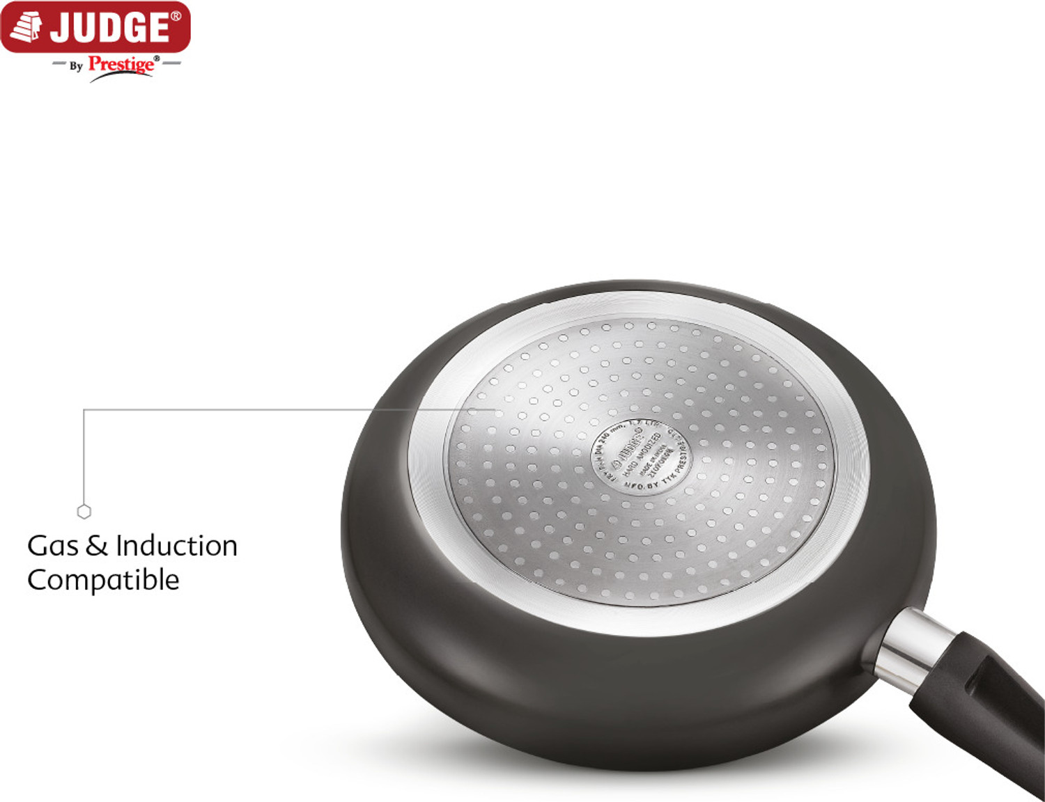 Image of Judge Kadhai 30 cm diameter with Lid 5.6 L capacity