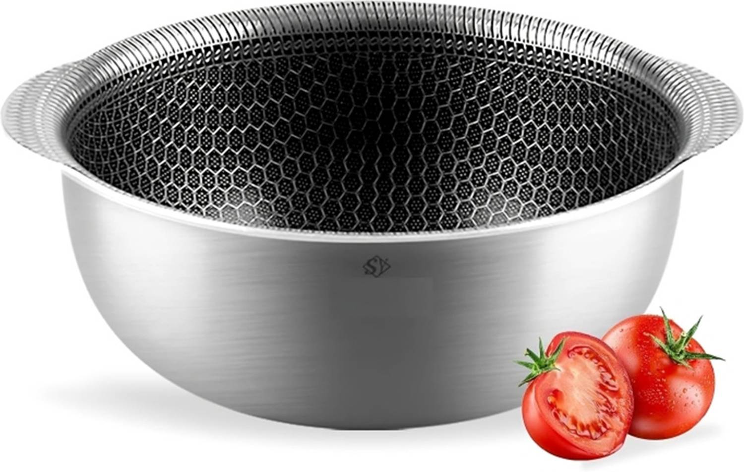 Alark Mini Stock Pot Compatible with Induction Versatile for All Cooking Wok 1.5 L capacity 1 cm diameter