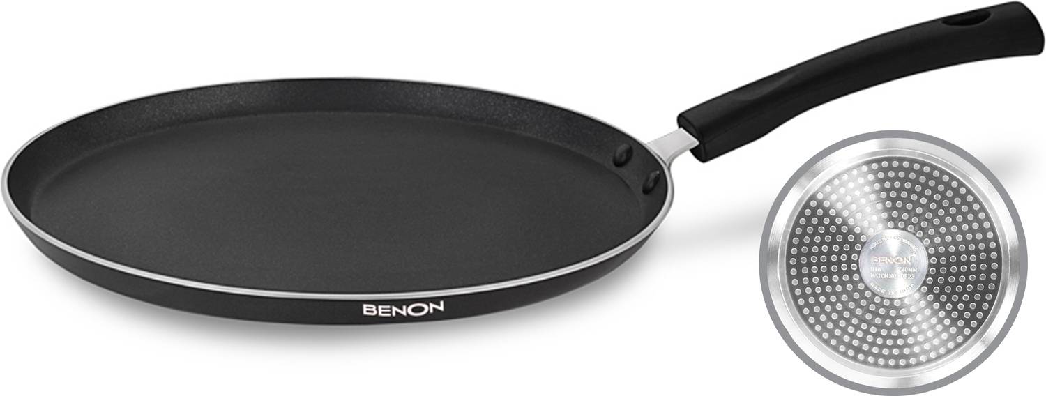 Benon Induction Base Dosa Tawa 28 cm diameter — Tawa & Griddles
